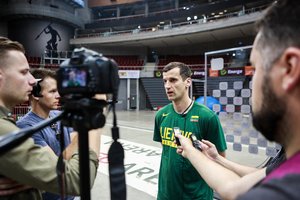 Lietuvos krepšinio rinktinės treneris: „Mūsų pranašumas – užrašas ant marškinėlių“