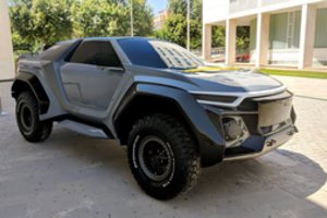 Studentai sukūrė superautomobiliams prilygstantį itin agresyvų bekelės monstrą