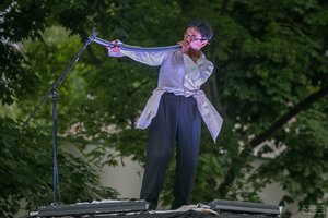 Klaipėdos kariljono festivalio vainikas – fliuksininko Jurgio Mačiūno garbei