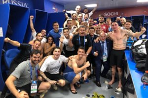 Urugvajaus rinktinės treneris: „Mes nieko nebijome“