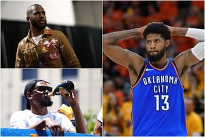 Aiškėja, kur žais NBA žvaigždės P. George'as, Ch. Paulas ir K. Durantas