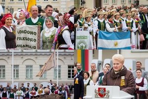Antroji Dainų šventės diena: šimtas Lietuvos veidų