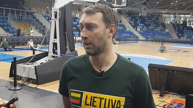 Krepšinio rinktinės treneris Mindaugas Brazys apie vengrus: „Labai pavojinga komanda“ 