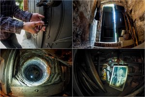 Užfiksuota, kas slypi nuo pašalinių akių užrakintuose Palangos bažnyčios rūsiuose