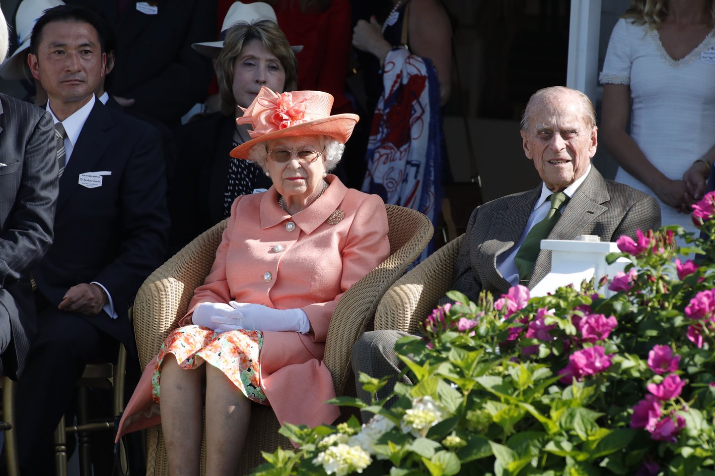  Karalienė Elizabeth II ir princas Philipas.<br>Scanpix nuotr.