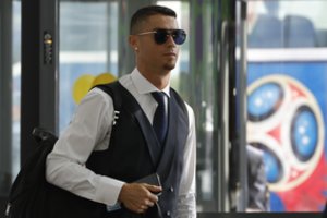 Cristiano Ronaldo praleis Tautų lygos rungtynes su Italija dėl diskvalifikacijos