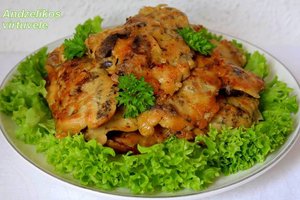 Kepenėlės česnakinėje tešloje. Mums patiko – rekomenduoju ir jums 