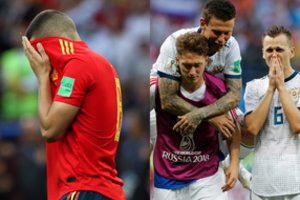 Internetas ūžia: pasipylė šmaikščios reakcijos į ispanų pralaimėjimą Rusijai