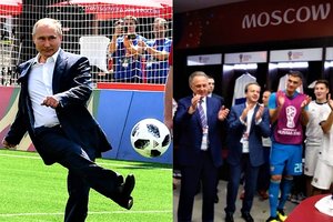 Iš šlovės spinduliuose besimaudančio Kremliaus – V. Putino skambutis rinktinei