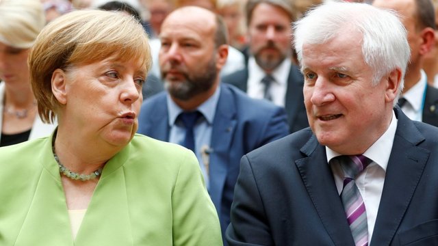 Vokietijos koalicijos partnerių ginčas gali sukelti Vyriausybės žlugimą