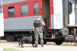 Pasieniečiai į Lietuvą neįleido 56 futbolo sirgalių