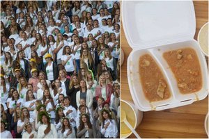 Dainų šventės dalyvių vargai dėl maisto nesibaigė: po pirmųjų nesklandumų – grūmojimas pirštu