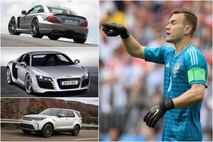 Rusijos rinktinės vartininko Igorio Akinfejevo silpnybė – išskirtinis „Mercedes“