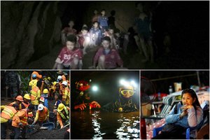 Atskleidė Tailando uoloje įstrigusių berniukų gelbėjimo scenarijus ir grėsmes