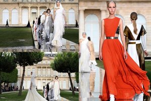 Paryžiaus aukštoji mada: „Givenchy“ duoklė mirčiai ir karališka didybė