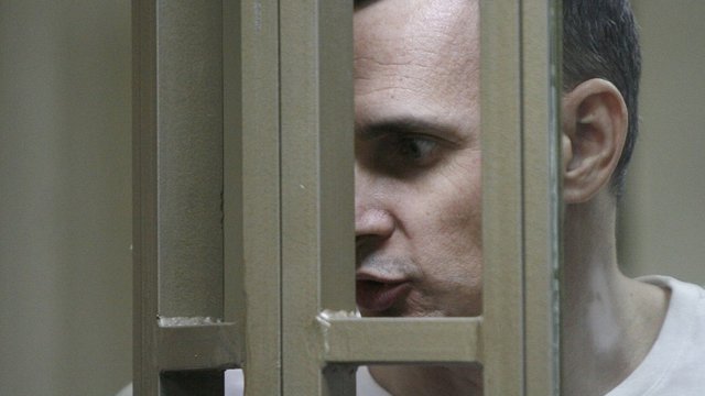 Kijeve vyko palaikymo akcija, skirta Rusijoje kalinamui O. Sencovui