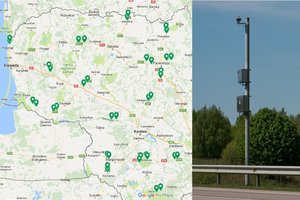 Vidutinio greičio matuoklių tinklo kūrėjai vairuotojams pateikė naują staigmeną