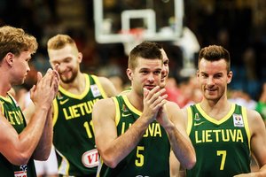 Lietuvos krepšinio rinktinė į Kiniją žygiuoja nesukinėdama klystkeliais