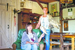 Poros iš Vilniaus rajono meilės simboliu tapo pelėdos