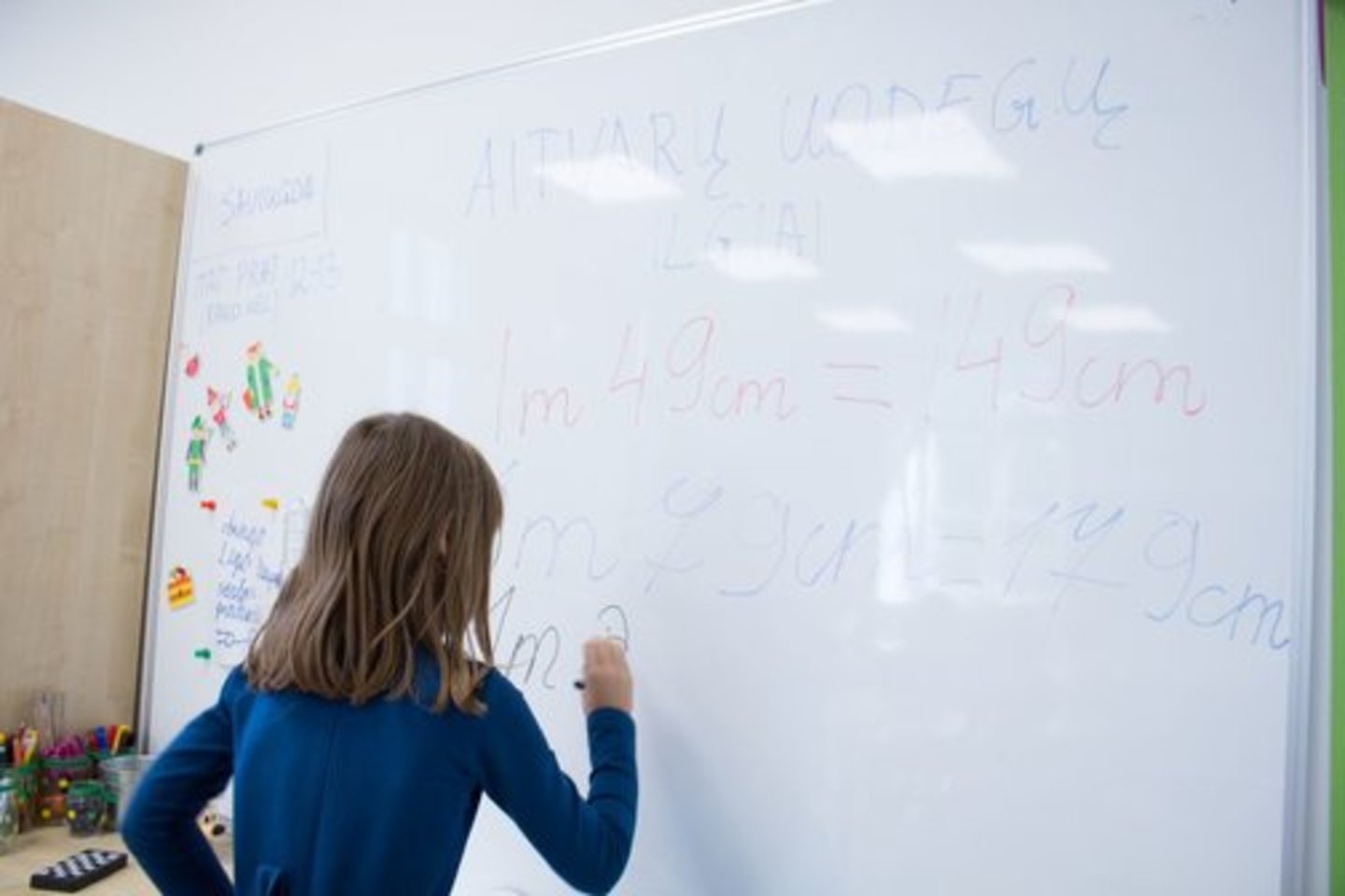 Mokymasis su obuoliais.