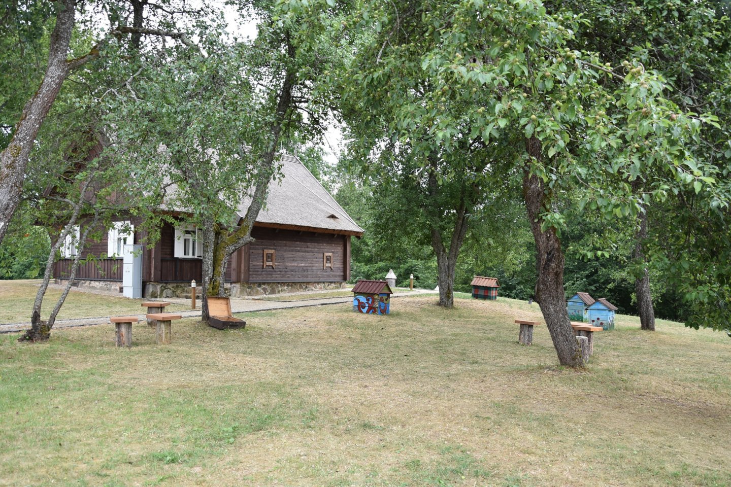   Ignalinos rajono savivaldybėje, Stripeikių kaime yra įkurtas Senovinės bitininkystės muziejus.   <br> A.Srėbalienės nuotr.