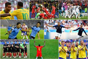 Pasaulio čempionatas-2018: aštuntfinalio skaičiai