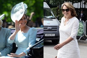 Catherine Middleton mama žengia dukros pėdomis ir nustelbė šventės svečius