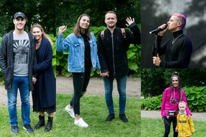 Donato Montvydo koncertas žinomas poras nuteikė romantiškai 