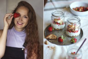 Kai nesinori tortų ar pyragų – lengvai pagaminamas rikotos desertas