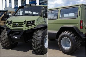 GAZ pristatė didžiulį visureigį, kuris gali dar daugiau nei atrodo