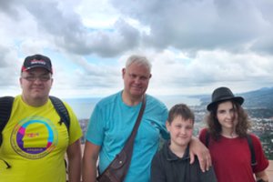 Vytautas Grubliauskas su žmona Inga lepinosi Gruzijos malonumais