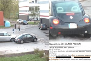 Vyras užfiksavo chuliganišką manevrą, bet sulaukė keršto: kvepia melagyste pareigūnams