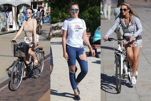 Į Palangą plūsta poilsiautojai: plėšytų džinsų ir apnuogintų kojų banga