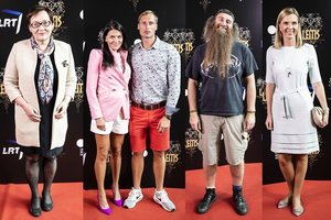 Istorinio epo pristatyme – Lietuvos politikos, kultūros ir pramogų atstovai