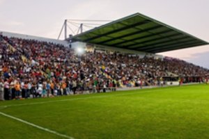Dešimtmetį švenčiantis Marijampolės stadionas Čempionų lygą pasitinka atsinaujinęs