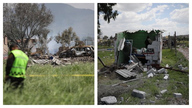 Galingi sprogimai Meksikos fejerverkų sandėliuose nusinešė dešimčių gyvybes