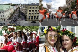 Sostinės gatvėmis nuvilnijo garsios ir spalvingos Dainų šventės eitynės