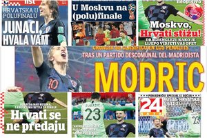 Futbolininkams dėkojanti Kroatija toliau svajoja patekti į rojų