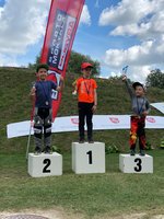 Penkiametis S. Krupeckaitės sūnus debiutavo BMX taurės varžybose  