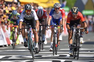 Antrąjį „Tour de France“ lenktynių etapą laimėjo slovakas Peteris Saganas