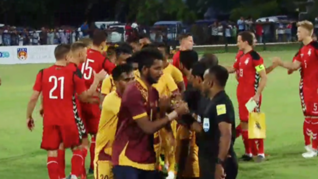 Lietuvos futbolo rinktinė nesugebėjo pranokti ir Šri Lankos futbolininkų