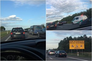 Pajūryje pašėlę lietuviai bando nesikeikti – išvykę pateko į didelę spūstį