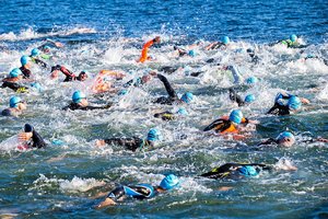 Didžiausias Lietuvoje „Trakų triatlonas“ išaiškino šalies čempionus