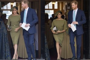 Princo Louiso krikštynose kunigaikštienė Meghan Markle pasitelkė visą žavesį