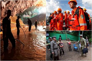 Pasaulis džiūgauja: narai išgelbėjo visus urve užstrigusius berniukus