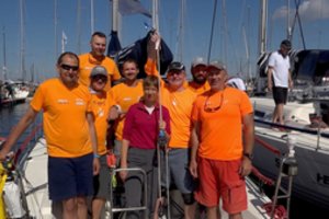  Arūnas Valinskas savo jachtoje sulaukė netikėtos ir labai garbingos viešnios