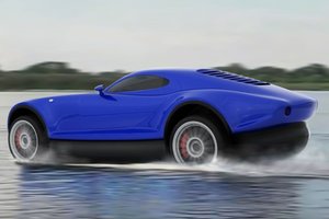 Rusai ruošia neregėtą superautomobilį, kuris kartu bus ir laivas, ir lėktuvas