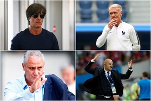 Kiek uždirba pasaulio čempionate dalyvavusių rinktinių treneriai?