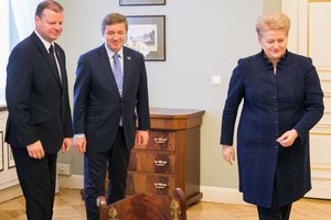 Ramūnas Karbauskis vėl kirto prezidentei dėl veto