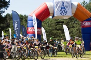 MTB dviračių maratonų taurė kviečia į naują trasą Žagarėje